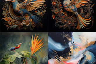 creating ai generated digital artwork using midjourney