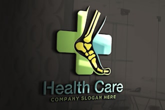 provide unique natural yoga health wellness or holistic and massage logo
