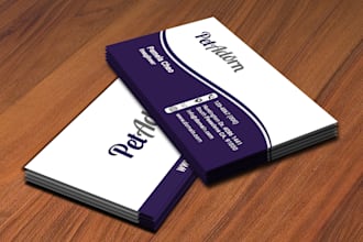 design business card and visiting card