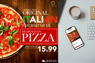 design social media ads, banners, facebook, instagram, twitter posts