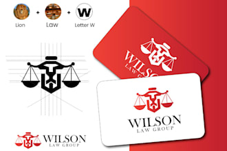 make trendy logo about finance, marketing, accounting, insurance, law firm