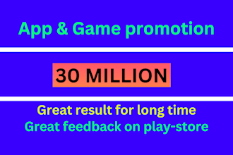 do app promotion, mobile app promotion and game advertising