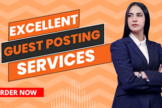 do excellent UK,USA guest post, create high quality backlink