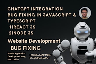 be your node js developer for backend, rest API develop, openai api integreation
