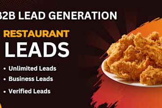 find b2b restaurant leads with verified emails