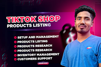 be your tiktok shop products listing creation and sourcing your best supplier