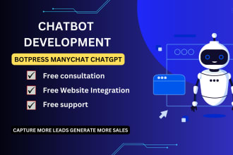 create ai chatbot on whatsapp, wordpress, shopify, wix