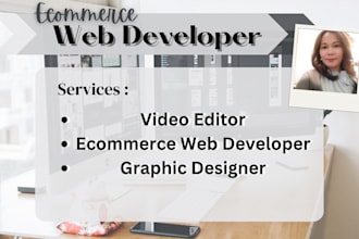 be your ecommerce web developer