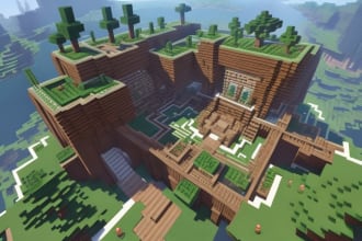 build you minecraft hub or lobby