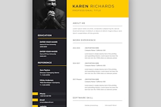 provide meticulously crafted resume or CV that highlights your achievements