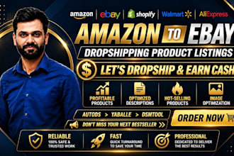 do amazon to ebay dropshipping top product  listings