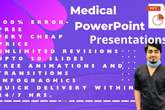 create professional unique medical powerpoint presentation