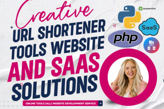 create URL shortener saas tools website