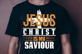 do christian graphic t shirt design or bible verse