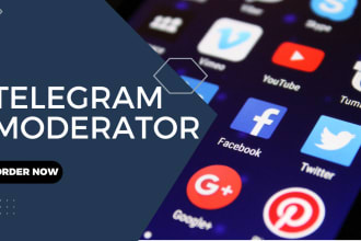 be your telegram group admin or moderator
