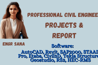 do civil engineering reports, documentation and projects