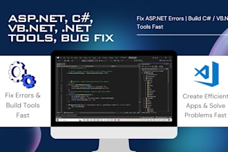 fix asp net mvc or web forms errors and bugs