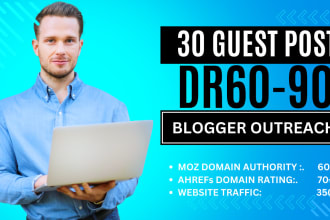 write and publish dofollow guest post outreach on high authority websites
