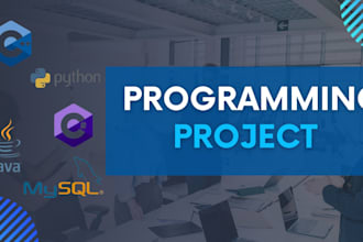 do expert programming projects in python, java, cpp and c sharp