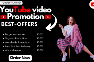 do organic youtube video promotion in USA and UK audiences