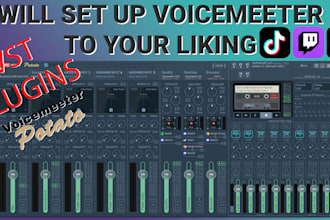 set up your voicemeeter