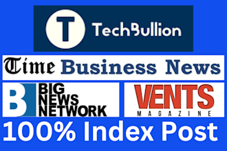do guest post on techbullion, bignewsnetwork and time business news