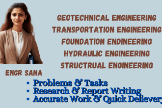do your civil,water,structure,transportation and environmental engineering tasks