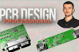 design professional pcb in kicad, ready for manufacturing