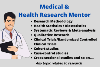be your medical and health research mentor