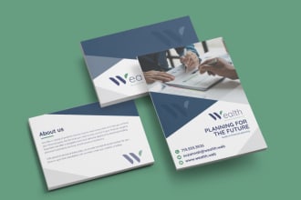 design professional flyer, brochure, postcard, door hanger