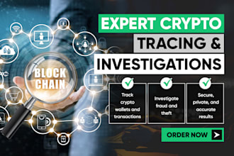 provide expert crypto tracing and investigation services