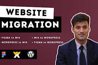 migrate transfer move website to wix wordpress to wix figma to wix to wordpress