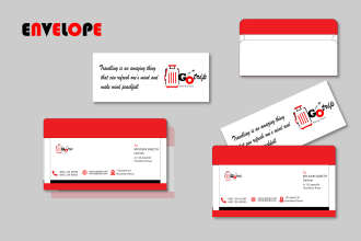 create an eye catching envelope design