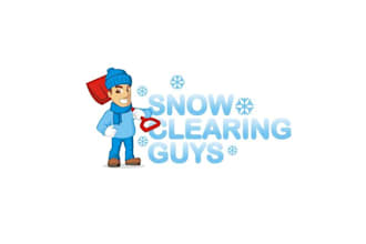design renowned credible snow clearing logo
