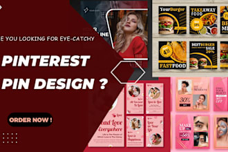 design professional or custom pinterest pins