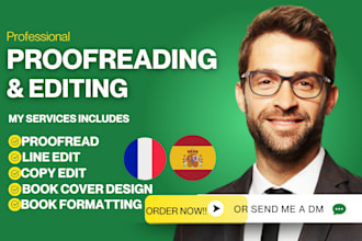 proofread copy edit spanish french english childrens book fiction non fiction
