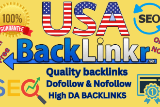 build high quality off page seo backlinks USA based link building