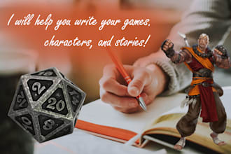 advise you on your ttrpg or dnd games or characters