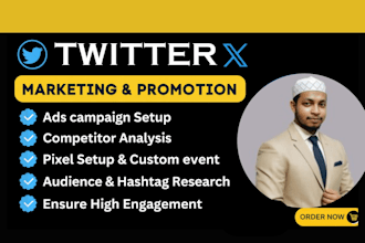 create and manage high converting twitter ads campaigns as an x ads expert