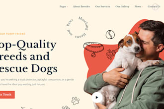dog website, dogs breeder, puppy website, kennel website and pet store