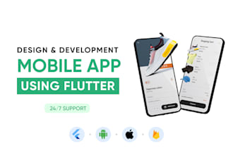 do mobile app development android ios app, building mobile app flutter developer