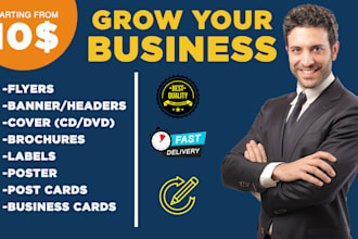 design pro flyer design , custom, eyecatching marketing materials