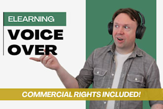 record your elearning, corporate, educational or training voice over