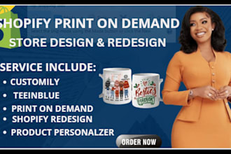 do product personalizer on teeinblue customily for shopify print on demand store
