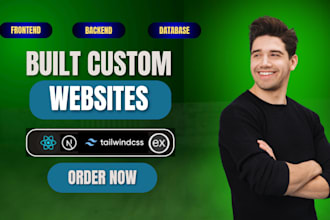 create fullstack,frontend,backend, react js websites, seo friendly sites