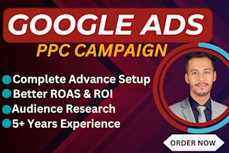 setup a profitable google PPC ads campaign, search ads
