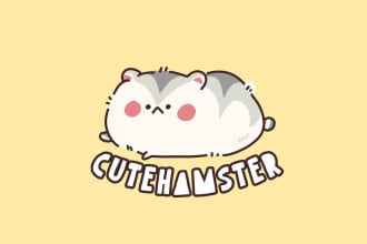 create an adorable and cute logo for your brand