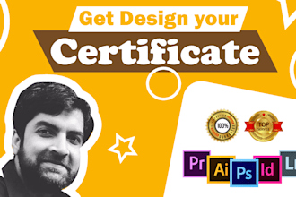 design certificate, diploma, award certificate high quality