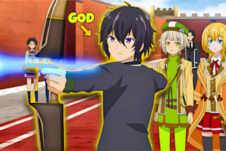 design manga manhwa and anime thumbnail for youtube