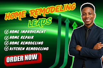 generate home repair leads home renovation website home improvement  leads